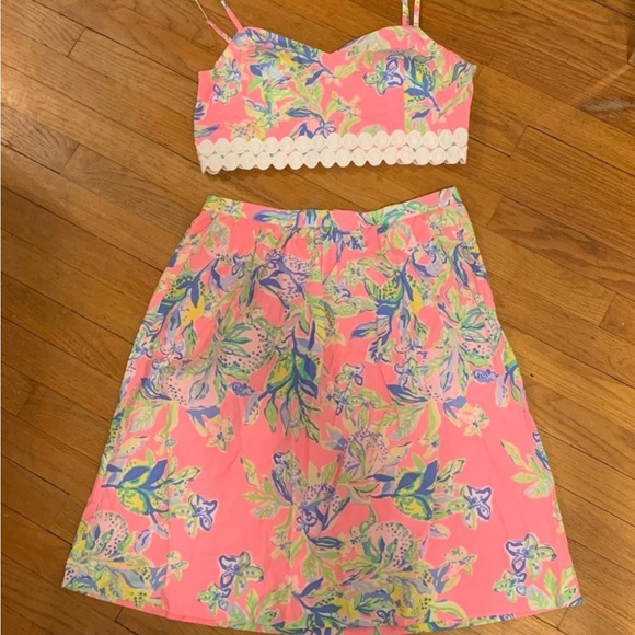 2 pieces Lilly Pulitzer dress set - Picture 2 of 5